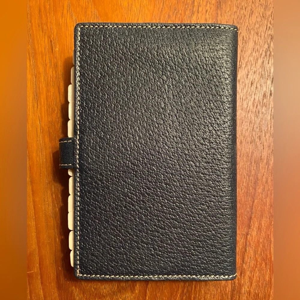 *Vintage* Burberrys®️of London Navy Address Book
